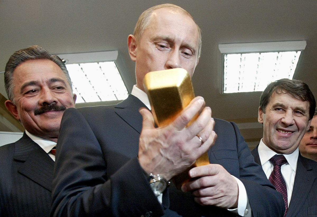 How long before Russia demands settlement in gold for oil and gas exports?
